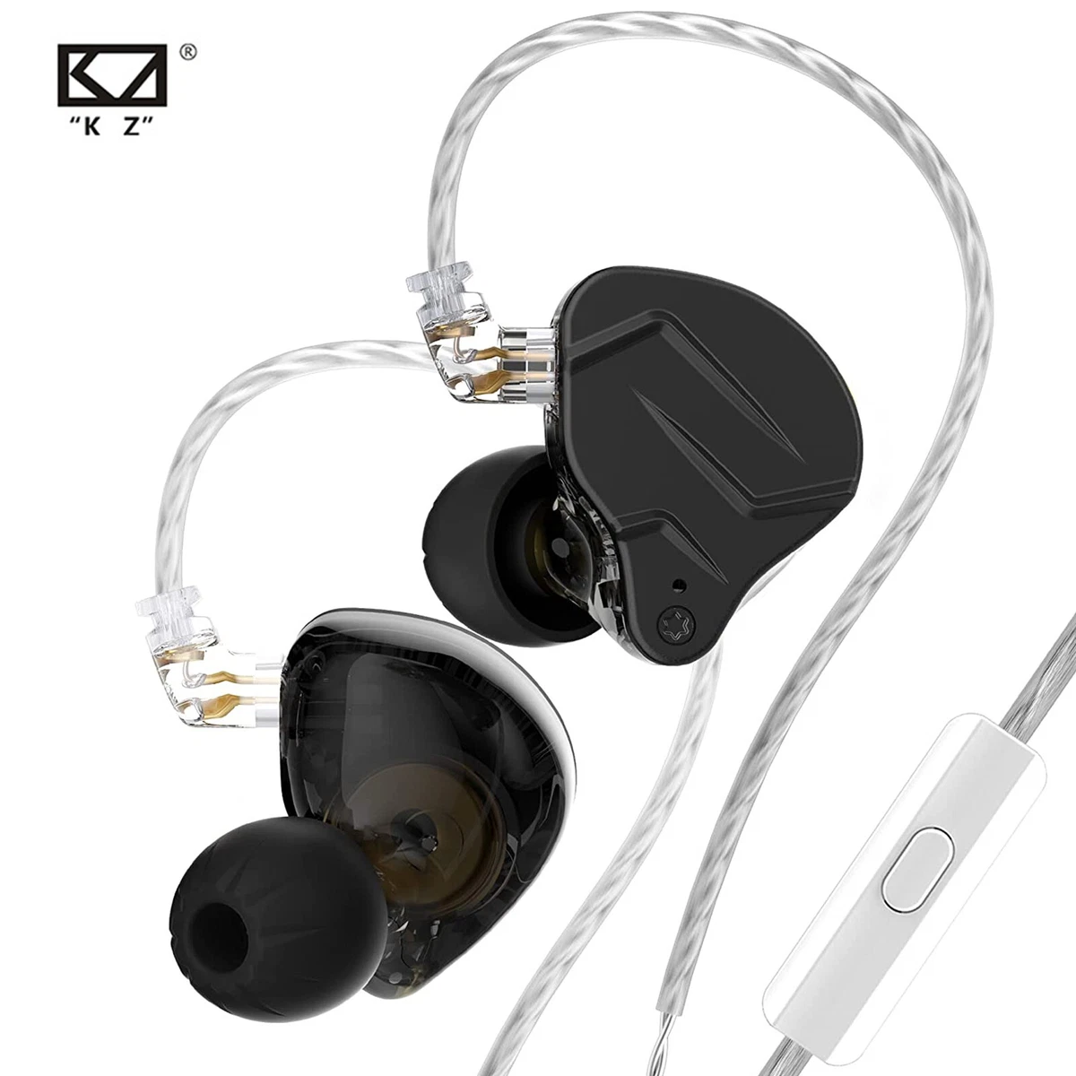 KZ ZSN Pro X in Ear Monitor Dual Driver Earphone With Mic (Gold)