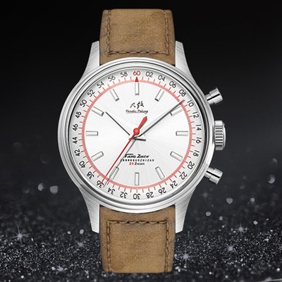 Merkur Seagull St2901 MERKUR Men Chronograph Watch 40mm Pilot