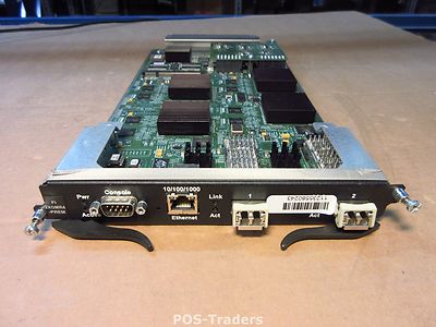 Foundry FastIron SuperX FI 2XGMR4-PREM Management Module FROM SERVERIRON SX1600
