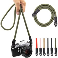 HandMade Braided Camera Single Shoulder Neck ...
