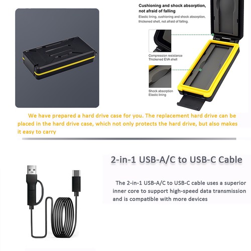 Duplicateur double baie M.2 SATA/NVME disque hors ligne clone copie duplicateur neuf - Photo 10/14