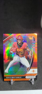 2020 Panini Prizm Draft Pcks David Montgomery ORANGE PRIZM #27