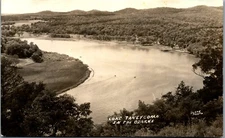 Lake Taneycomo, Ozarks, Missouri RPPC (1940s)
