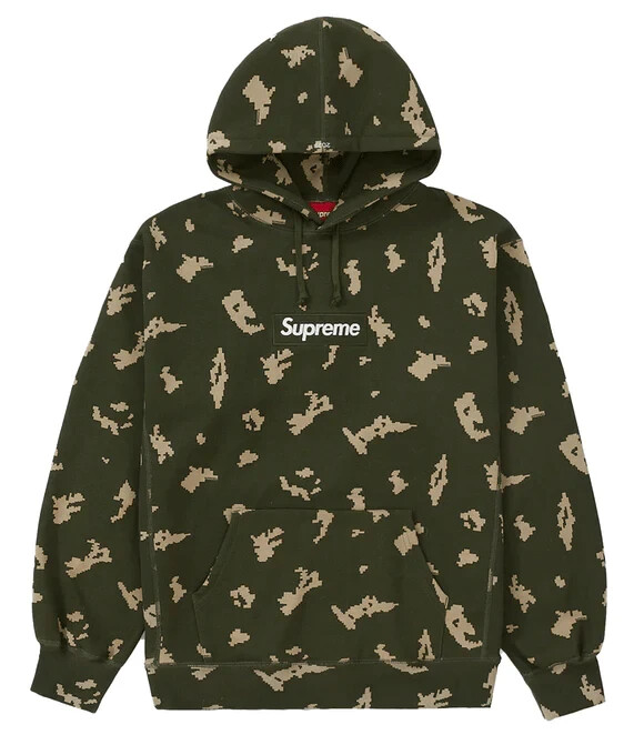 Medium - Supreme Box Logo Hooded Sweatshirt (FW21) Olive Medium - Supreme Box Logo Hooded Sweatshirt (FW21) Olive