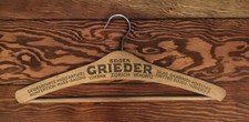 Seiden Grieder Vintage Rare Wooded Clothing Hanger