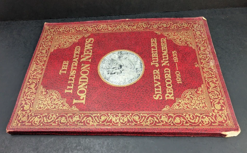 2x Illustrated London Silver Jubilee Queen Elizabeth, King George V Foto 3 de 4