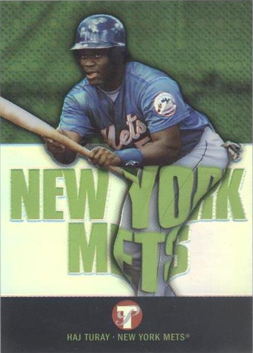 2003 topps pristine haj turay 168 uncirculated refractor 499 rc