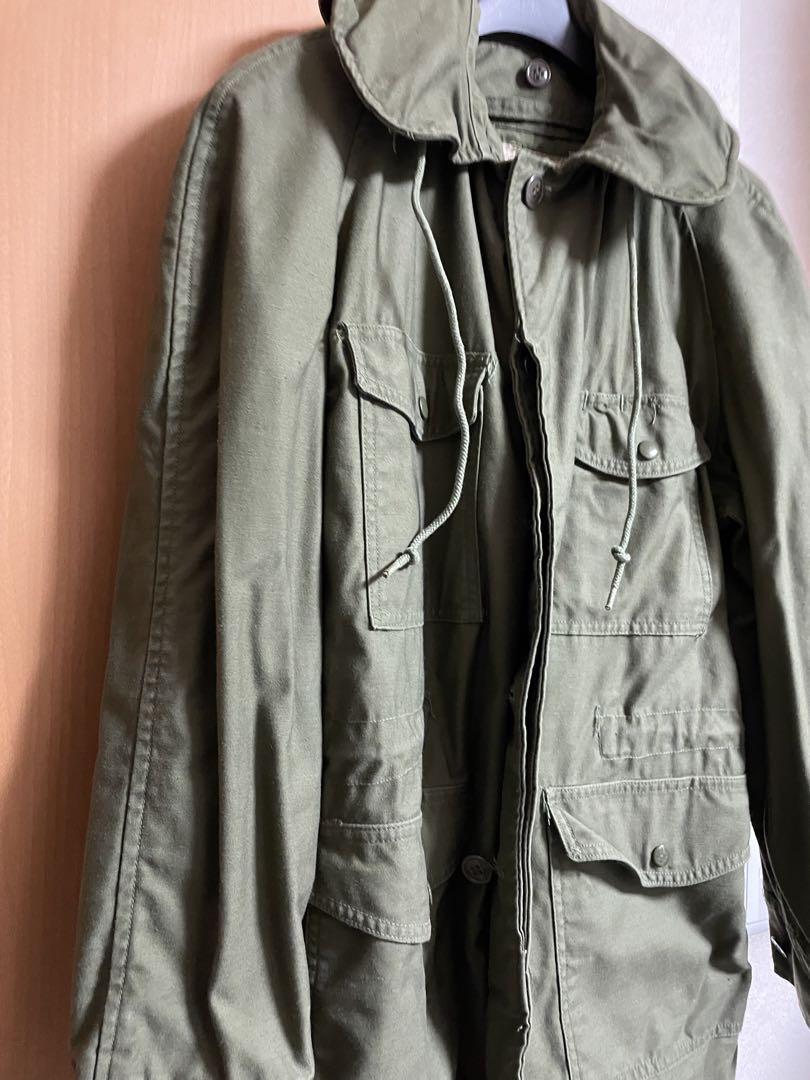 米軍フィールドジャケットCOAT MANS W/R SATEEN OG-107