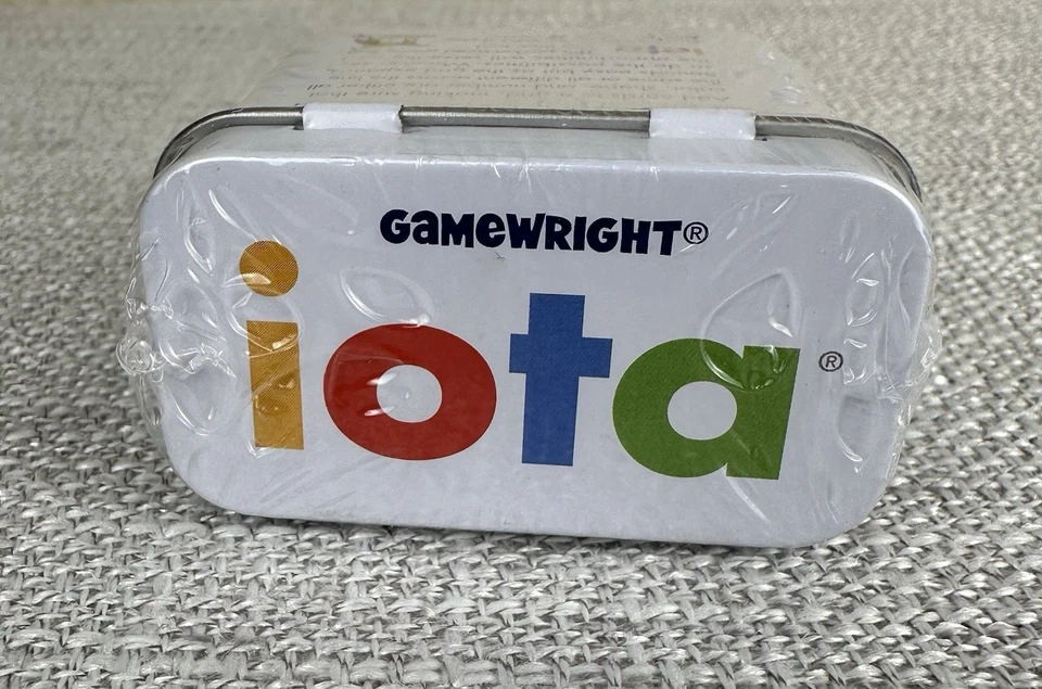 IOTA - The Great Big Game in a Teeny-Weeny Tin by Gamewright 2012 NEW SEALED - Image 4 of 4