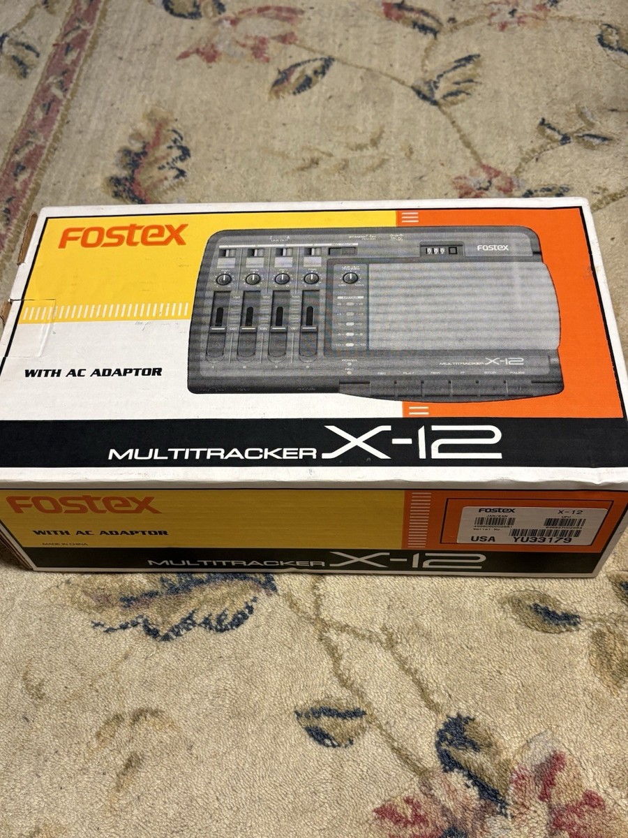Fostex X-12 Analog Multi Track Recorder for sale online | eBay Fostex X-12 Analog Multi Track Recorder for sale online | eBay