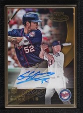2016 Topps Gold Label Framed Auto Byung-Ho Park #GLFA-BP Auto g4c