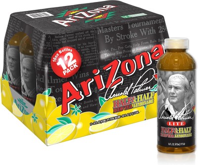Arizona Premium Brewed Arnold Palmer Bottled Tea 16-Ounce | 12-Count
