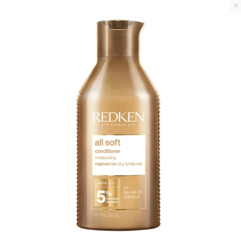 Redken All Soft Conditioner 300 ml Spülung für sprödes trockenes Haar Arganöl - Bild 1 von 1