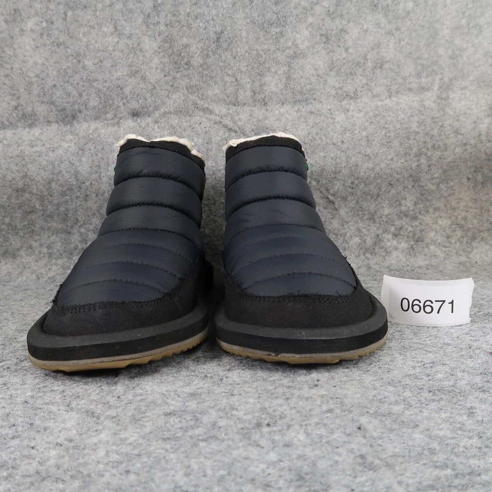 Sanuk Zapatos Niños 5 Botas Invierno Puff N Chill Sin Cordones Acolchado Nylon Cálido Informal Foto 4 de 4