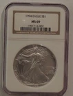 1994 1 Oz Silver American Eagle Bullion Coin (NGC Certified MS69)