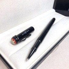 Perfect Snake Pens Series Bright Black-Black Clip Rollerball Pen