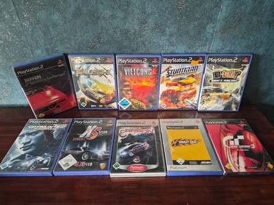 PS2 Spiele Konvolut Need for Speed Carbon SpyHunter Crazy Taxi Ferrari GT Racing