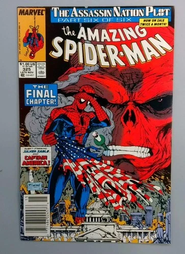 Amazing Spider-Man #325 VF+ Newsstand Edition Marvel 1989