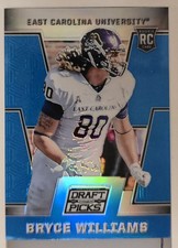 2016 Panini Prizm Draft Picks Football Bryce Williams #152 Blue Prizm (RC)