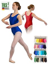 Damen Tanztrikot Body Ballett Tanztrikot Turnanzug, Leotard Ohne Arm gl&auml;nzend