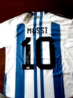 Lionel Messi Signed Argentina Pro Style Soccer Jersey W/COA