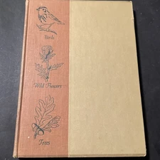An Introduction To Nature: Birds - Wildflowers - Trees By John Kieran 1955, HC