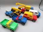 1970s Metal Mini TONKA lot of 8 4" long #17