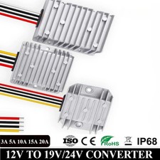 12V to 24V 19V 3A-20A DC DC Step Up Boost Converter Voltage Regulator Car Module