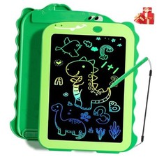 LCD Writing Tablet for Kids, Colorful Toddlers Toys Drawing Board, Green