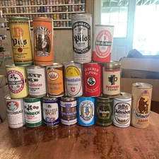 18 Different Beer Cans From Germany / German Brewed Beer Cans