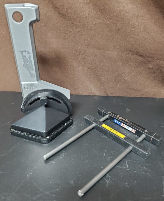 NOBEX 505 Magnetic Hand Saw ANGLE GUIDE 45-90-135 SWEDEN +BONUS MagnaSet Jig USA