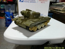Vintage Remco Light Bulldog Tank, Parts or Repair