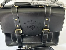 New Womens ECOSUSI Retro Faux Leather Laptop ...