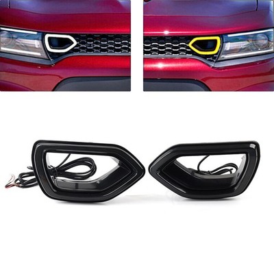 Frontgrill DRL Blinkerleuchte für Dodge Charger SRT Scat Pack 2015 2021, Paar