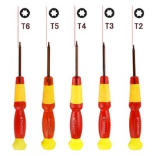 5 Set magnetisch Schraubendreher T2 T3 T4 T5 ...