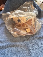 Vintage Dallas Cowboys Snapback 1996 SuperBowl XXX Champions LOGO NewIn Orig Bag