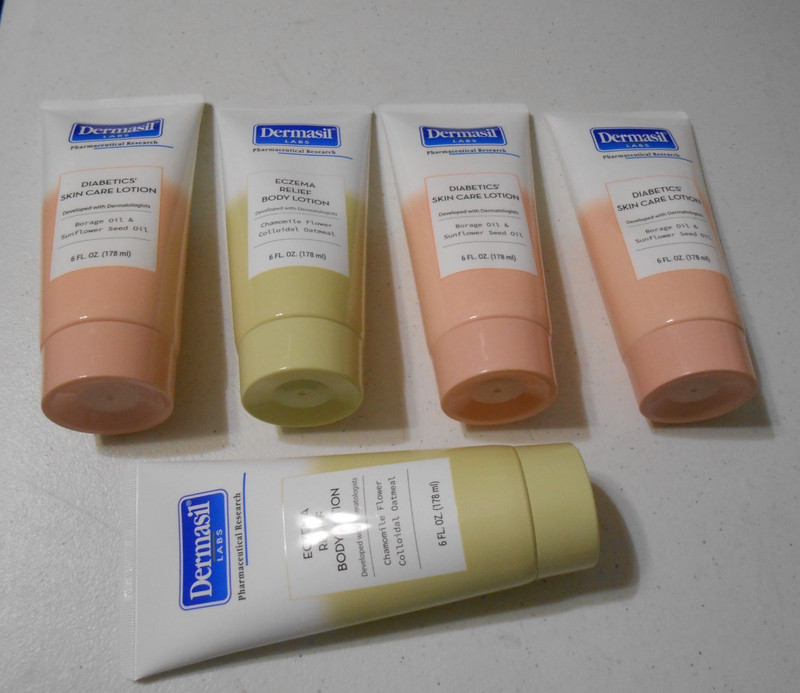 Diabetic Body Lotion Borage Oil Sunflower Seed Oil 6oz / Eczema relief body