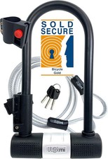 TWOFOLD Bike U-Lock - Sold Secure Gold | Double-Bolt Security | 14mm... 
