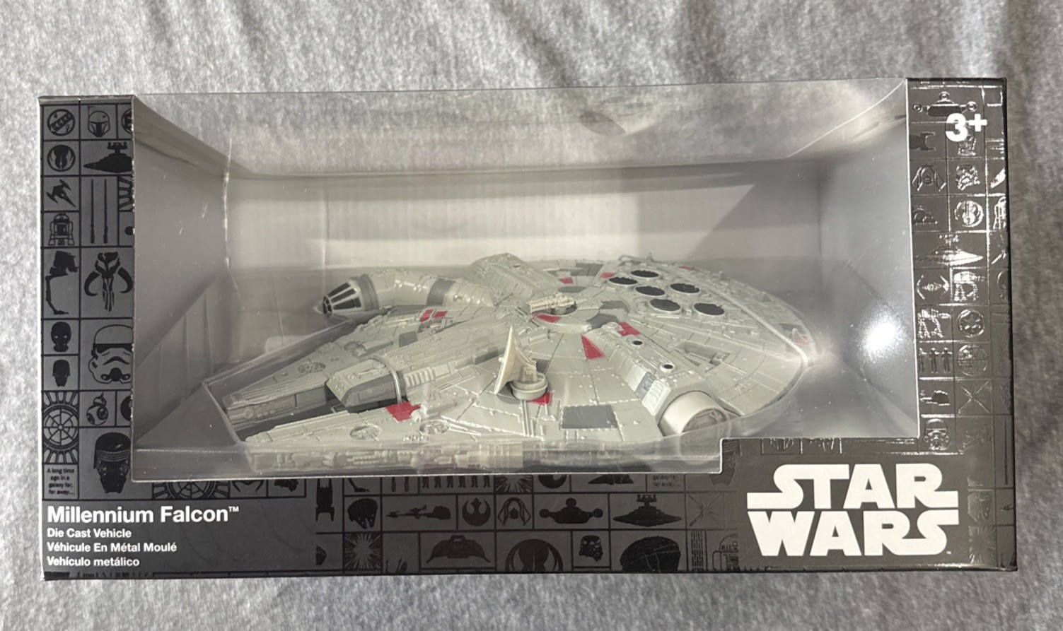 Star Wars Millenium Falcon Die Cast Vehicle Collectible Toy