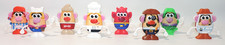 Wendy's Potato Head Kids' Meal Toys 2025 LOT OF 8 Figures ALL UNIQUE