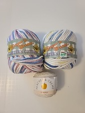 Vintage Yarn Lot Sugar N Cream Crafters Cotton