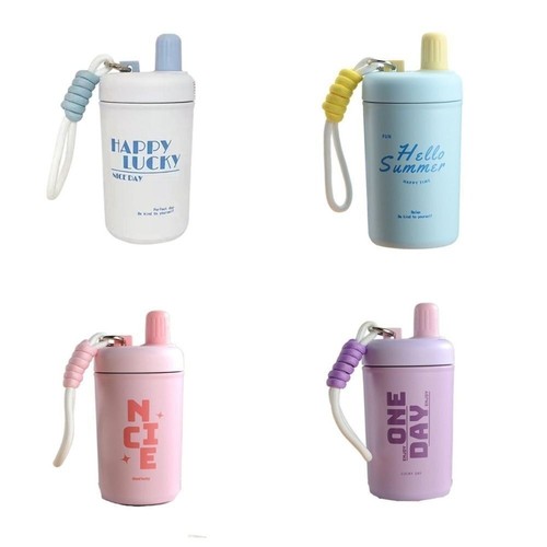 Auslaufsicherer Trinkbecher mit Strohhalm und Deckel Thermobecher für Damen DE - Bild 3 von 16