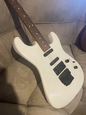 Charvette Guitar 170 HSS From Late 80’s. Polar White
