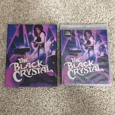 The BLACK CRYSTAL (Blu Ray) w/ Slipcover Limited Edition AGFA Vinegar Syndrome