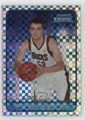 2006 Bowman Draft Picks & Stars Chrome X-Fractor Damir Markota Rookie RC 0h6x