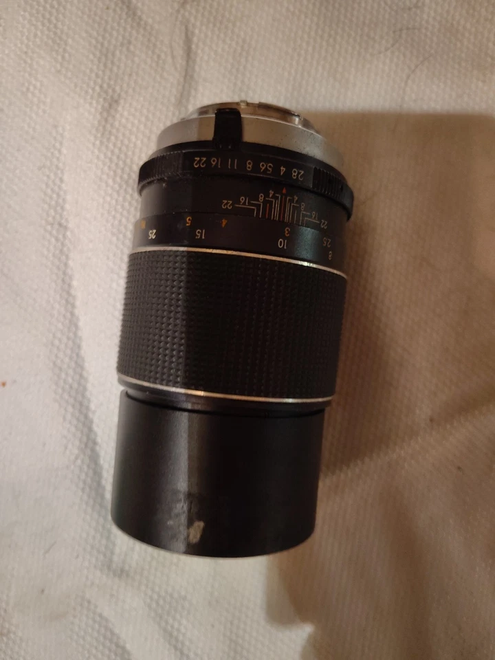 Lente de cámara vintage REXATAR AUTOMÁTICA 1:2,8 f=135 mm 731922 Japón Foto 3 de 4