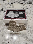 Poured Fine Silve 2 Troy Ounce Las Vegas Sign.999 Silver