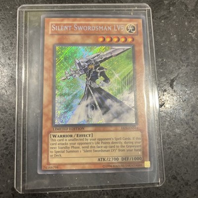 Yu-Gi-Oh! TCG Silent Swordsman LV5 Elemental Energy EEN-ENSE4 Limited Ed