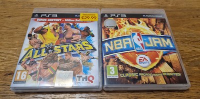 PS3 NBA Jam & ww All Stars Sony PlayStation 3