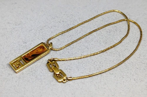 Collana Givenchy 1977 logo G colore oro 40454